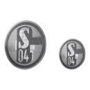 FC Schalke 04 Aufkleber-Set Ein Leben lang schwarz