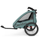 Qeridoo Fahrradanhänger Qupa1 Plus Mineral Blue
