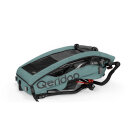 Qeridoo Fahrradanhänger Qupa 2 Plus Mineral Blue