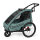 Qeridoo Fahrradanhänger Qupa 2 Plus Mineral Blue
