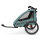 Qeridoo Fahrradanhänger Qupa 2 Plus Mineral Blue