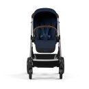 Cybex Kinderwagen-Set-Plus Balios S Lux + Cloud T i-Size Plus + Adapter Ocean Blue Cozy Beige