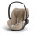 Cybex Kinderwagen-Set-Plus Balios S Lux + Cloud T i-Size Plus + Adapter Ocean Blue Cozy Beige