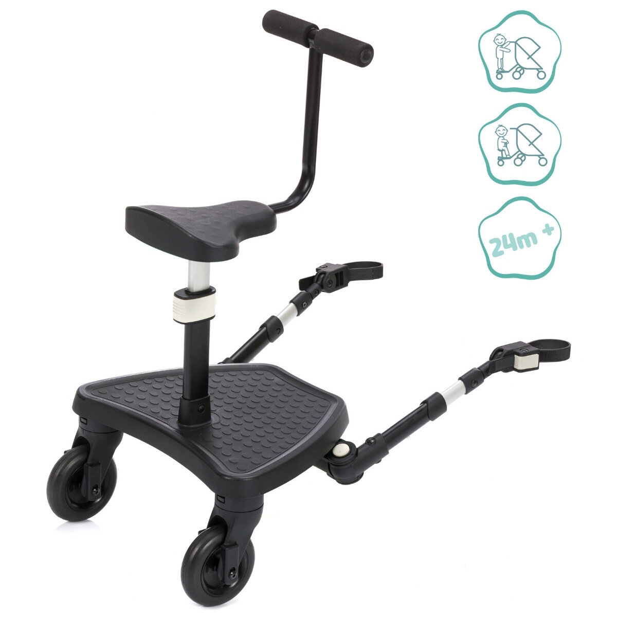 Fillikid Buggyboard Flexride schwarz
