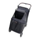 Wonderfold PFM Haustierwagen Medium Schwarz