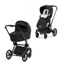 Cybex Priam 4.0 Lux Komplettset inkl Platinum Fußsack