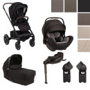 Nuna 4-in-1 Kinderwagen Set Mixx Next + Base Curv + Arra...