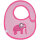 Lässig Lätzchen Waterproof Bib small Wildlife Elephant