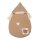 Candide 172741 Schlafsack für Babyschale Bebe traditionell 60 cm mit Grtschlitzen Braun/beige