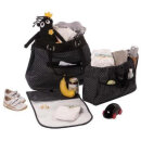 Lässig Wickeltasche Gold Label Tote Bag - Black
