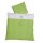 Odenwälder 2049-525 Baby-Bettwäsche 80 x 80 cm aus Jersey mit Applikation limette