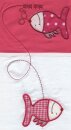 Odenwälder 2049-325 Gr.80/80cm Jersey Bettwäsche fuchsia Fische
