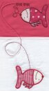 Odenwälder 2049-325 Gr.80/80cm Jersey Bettwäsche fuchsia Fische