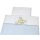 Be Bes Collection 338-53 Bettwäsche Hasi, blau, 80x80cm und 35x40cm