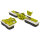 Bruder 02218 Claas Disco 8550 C Plus Dreifach-Mähwerk