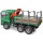 Bruder 02769 MAN TGA Holztransport LKW mit Ladekran und 3 Baumstämmen
