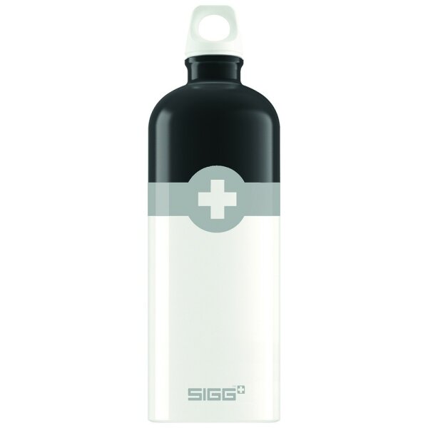 Sigg 8507.90 Swiss Logo Black 1.0L