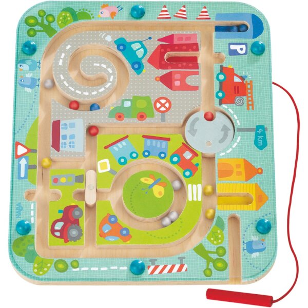 Haba 301056 Magnetspiel Stadtlabyrinth
