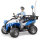 Bruder 63010 Polizei Quad mit Polizist und Ausstattung