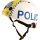 Kiddimoto 2kmh024s Design Sport Helm Bobby / Police Man Gr. S, für Kopfumfang 48-53cm (2-5 Jahre)