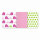 Odenwälder 10080-320 Doppelmull Windeln 3er Box Funny Fant pink