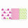 Odenwälder 10080-320 Doppelmull Windeln 3er Box Funny Fant pink