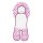Odenwälder 10118-1268 Babycool Autositz-Auflage Hip-Hop pink