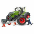 Bruder 04041 Traktor Fendt 1050 Vario mit Mechaniker und Werkstattausstattung