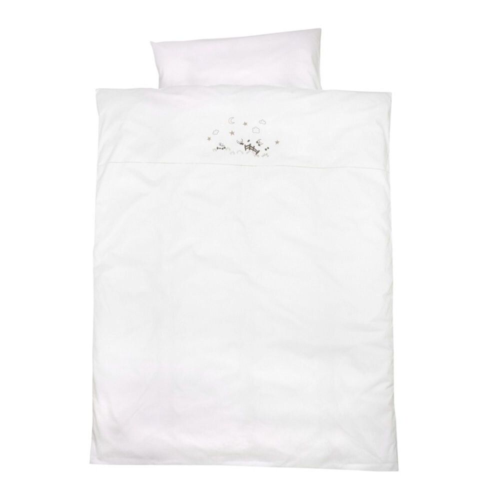 Alvi Bettwäsche Stickerei Traumschaf weiß 100x135cm, 39,99 €