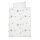 Alvi Bettwäsche Applikation Silver Star grau 100x135cm