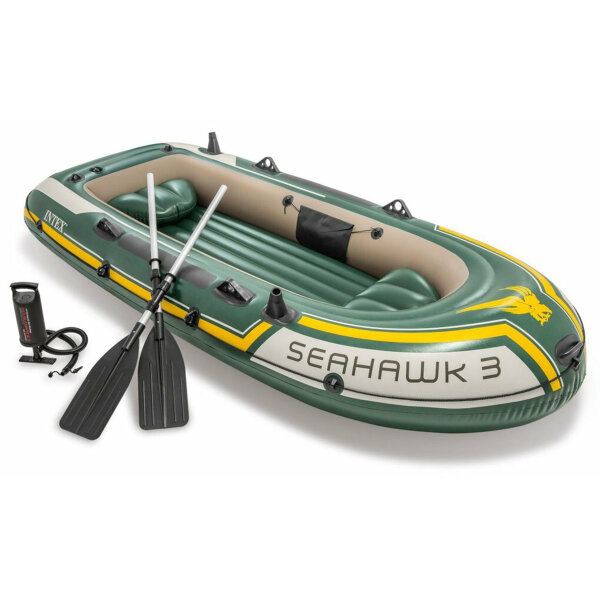 Intex 68380NP Schlauchboot Seahawk 3 Set