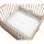 Bebes Collection 364-80 Laufgittereinlage Glitzer-Sterne, 75/100x100
