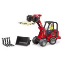 Bruder 02191 Schäffer Hoflader 2630 mit Figur und Zubehör