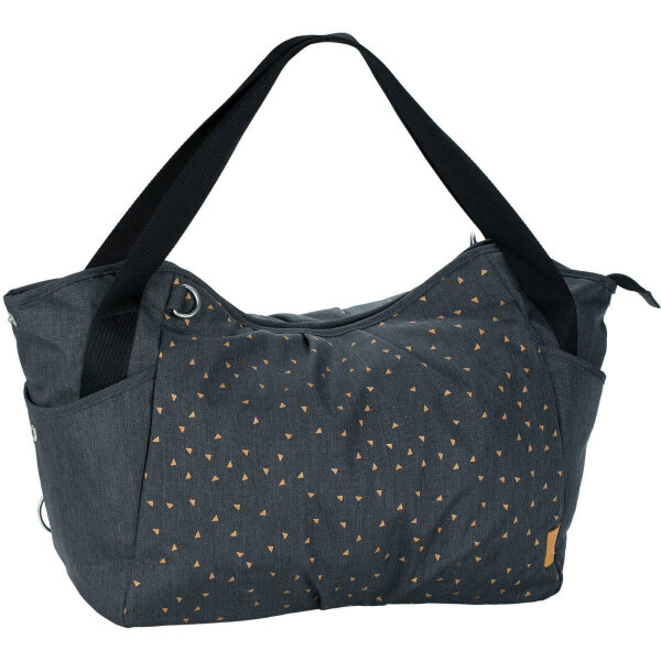 Lässig 1101006206 Casual Twin Bag - Triangle Dark Grey