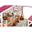 Schleich 42344 Reiterhof mit Reiterin, Pferden und Zubehör