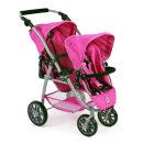 Bayer Chic 689 48 Tandem Buggy Vario Pinky Balls