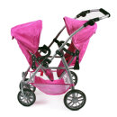 Bayer Chic 689 48 Tandem Buggy Vario Pinky Balls
