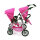 Bayer Chic 689 48 Tandem Buggy Vario Pinky Balls