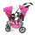 Bayer Chic 689 48 Tandem Buggy Vario Pinky Balls