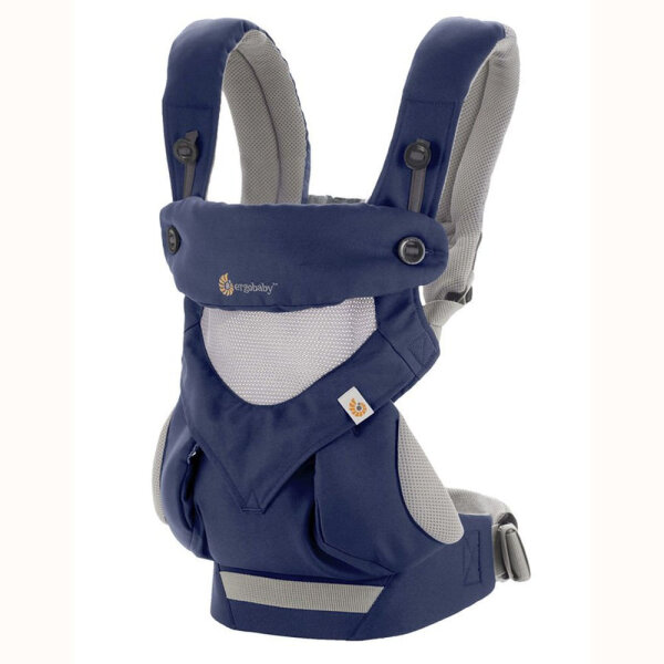 Ergobaby BC360PNAVY Babytrage - Performance 360 - Cool...