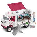 Schleich Mobile Tierärztin mit Hannoveraner Fohlen