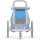 Croozer Sonnenschutz für Fahrradanhänger Kid Plus/ Kid for 1 Ocean Blue