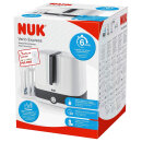 NUK Vario Express Dampf-Sterilisator + Gratis Flasche