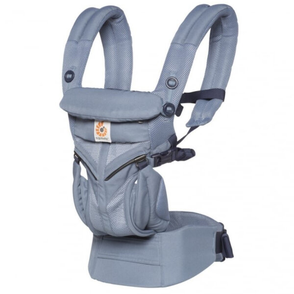 Ergobaby Babytrage Omni 360 Cool Air Oxford Blue