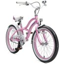 Kinderfahrrad Bikestar 20 Zoll - Deluxe Cruiser Glamour Pink