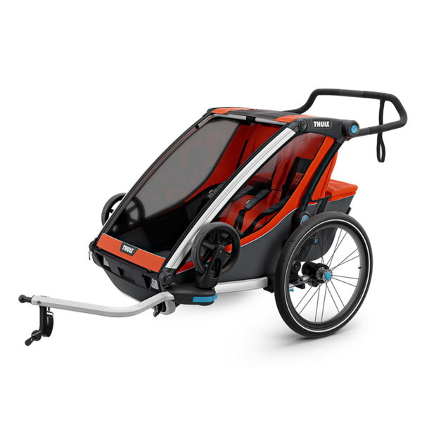 Thule Chariot Cross 2 Fahrradanhänger roorange 2020