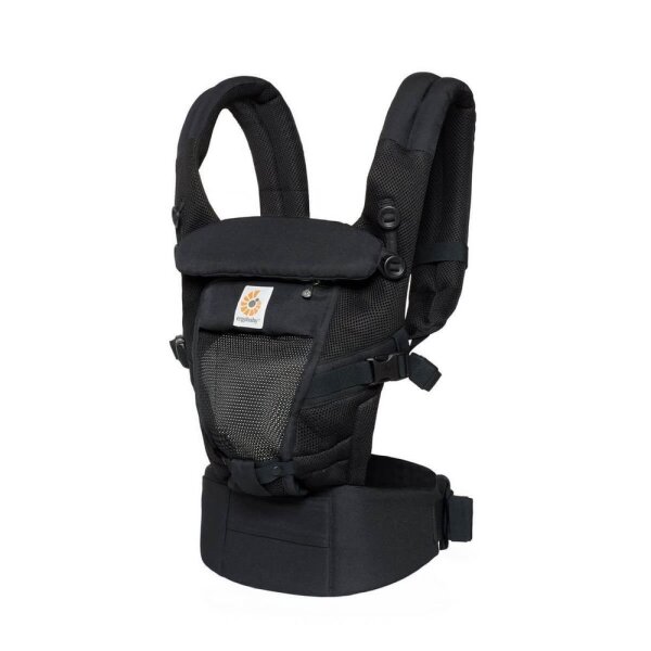 Ergobaby Babytrage Performance Adapt - Cool Air MeshOnyx...
