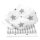 Odenwälder Doppelmull-Windeln stars and stripes 3er-Pack light silver