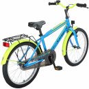 Bikestar Modern Kinderfahrrad 20 Zoll - Blau Grün