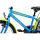 Bikestar Modern Kinderfahrrad 20 Zoll - Blau Grün